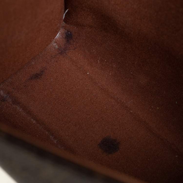 مملوكة مسبقًا Louis Vuitton Brown Monogram Canvas And Leather Bel Air Top Handle Bag