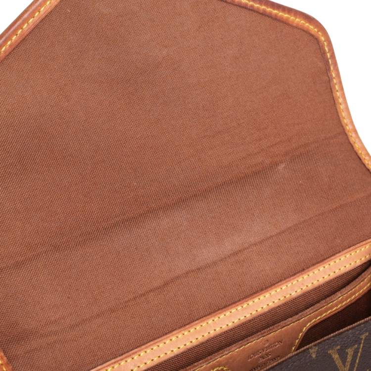 مملوكة مسبقًا Louis Vuitton Brown Monogram Canvas And Leather Bel Air Top Handle Bag