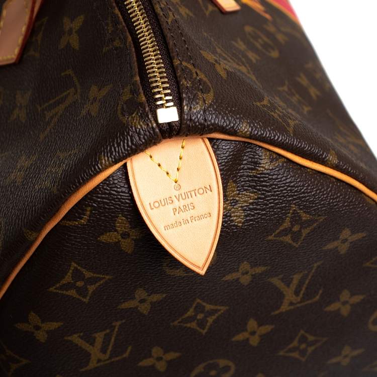 Pre Owned Louis Vuitton Monogram Canvas My LV Heritage Speedy 35 Bag