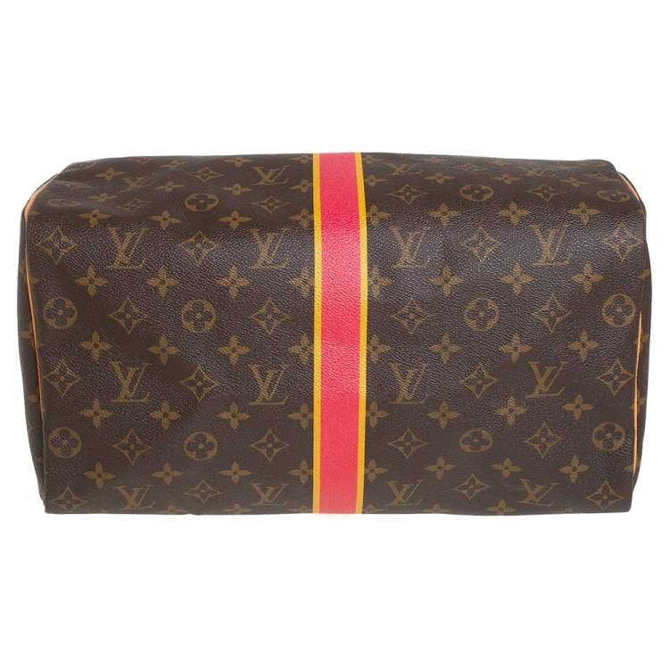 Pre Owned Louis Vuitton Monogram Canvas My LV Heritage Speedy 35 Bag