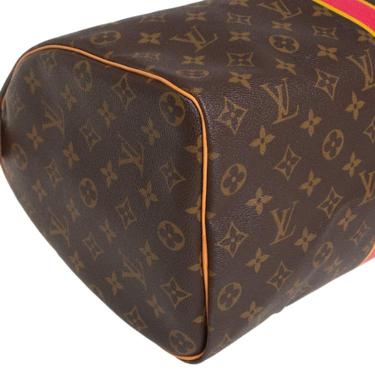 Pre Owned Louis Vuitton Monogram Canvas My LV Heritage Speedy 35 Bag