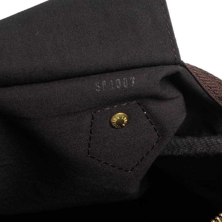 مملوكة مسبقًا Louis Vuitton Fusain Monogram Canvas Mini Lin Speedy 30 Bag
