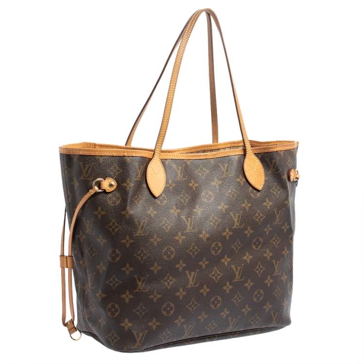 Pre Owned Louis Vuitton Monogram Canvas Neverfull MM Bag