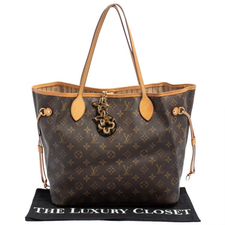 Pre Owned Louis Vuitton Monogram Canvas Neverfull MM Bag