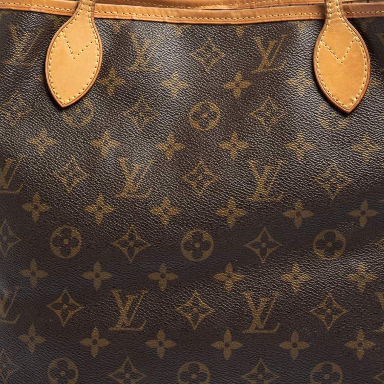 Pre Owned Louis Vuitton Monogram Canvas Neverfull MM Bag