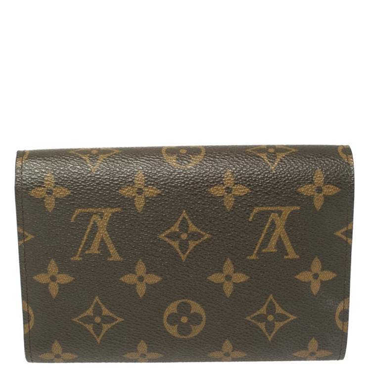 Pre Owned Louis Vuitton Monogram Canvas Alexandra Wallet