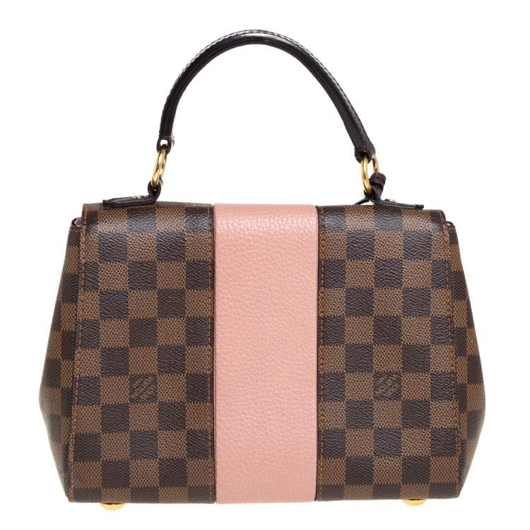 Pre Owned Louis Vuitton Magnolia Damier Ebene Bond Street BB Bag
