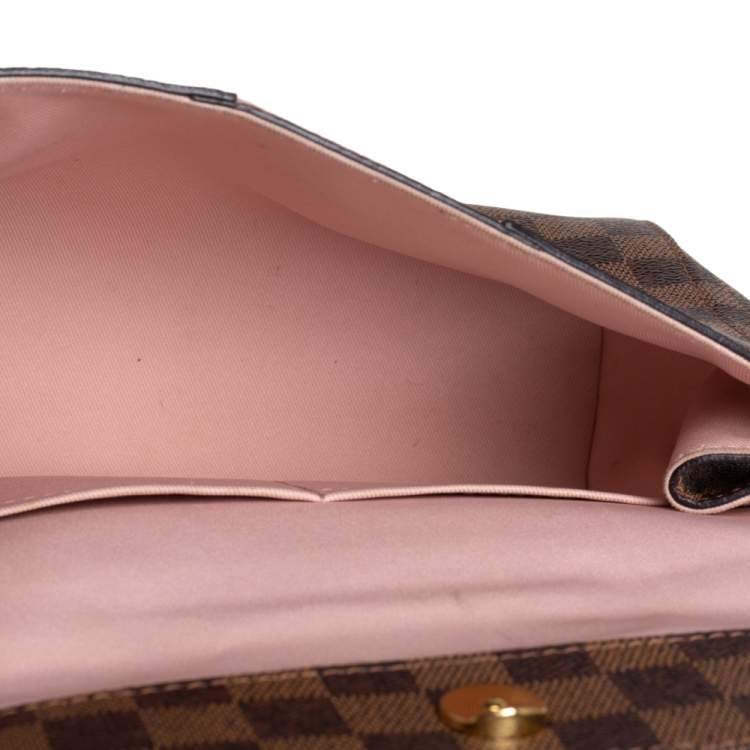 Pre Owned Louis Vuitton Magnolia Damier Ebene Bond Street BB Bag