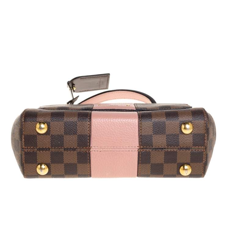 Pre Owned Louis Vuitton Magnolia Damier Ebene Bond Street BB Bag