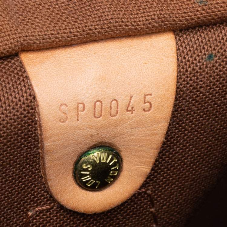 Pre Owned Louis Vuitton Monogram Canvas Limited Edition Cerises Speedy 25 Bag
