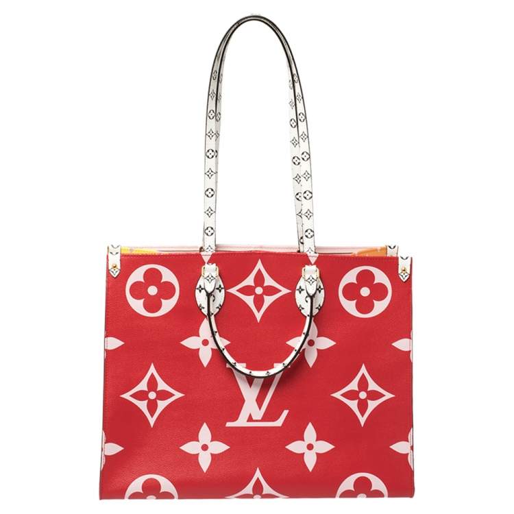 Louis Vuitton - Authenticated Onthego Handbag - Cloth Multicolour for Women, Never Worn