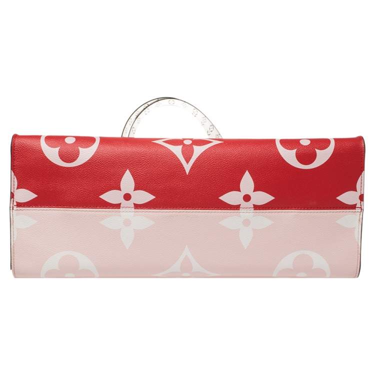 Pre Owned Louis Vuitton Multicolor Monogram Giant Canvas Onthego GM Bag
