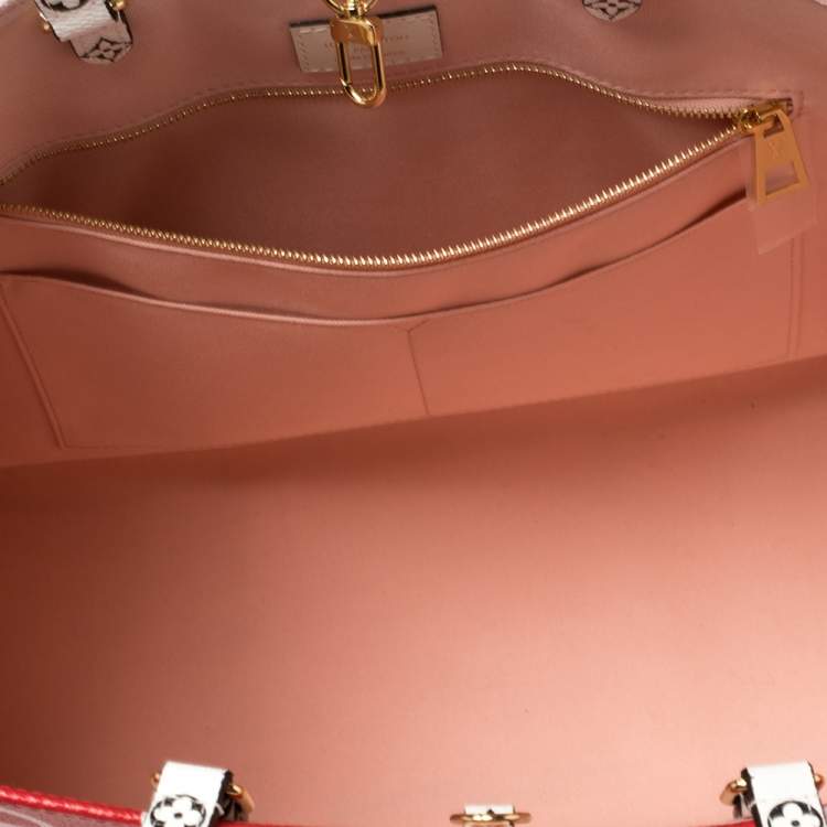 Pre Owned Louis Vuitton Multicolor Monogram Giant Canvas Onthego GM Bag