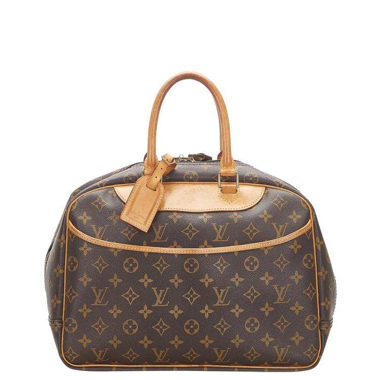 louis vuitton monogram deauville bag