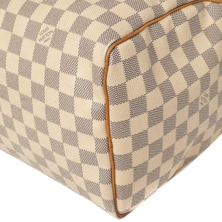 مملوكة مسبقًا Louis Vuitton Damier Azur Canvas Speedy 30 Bag