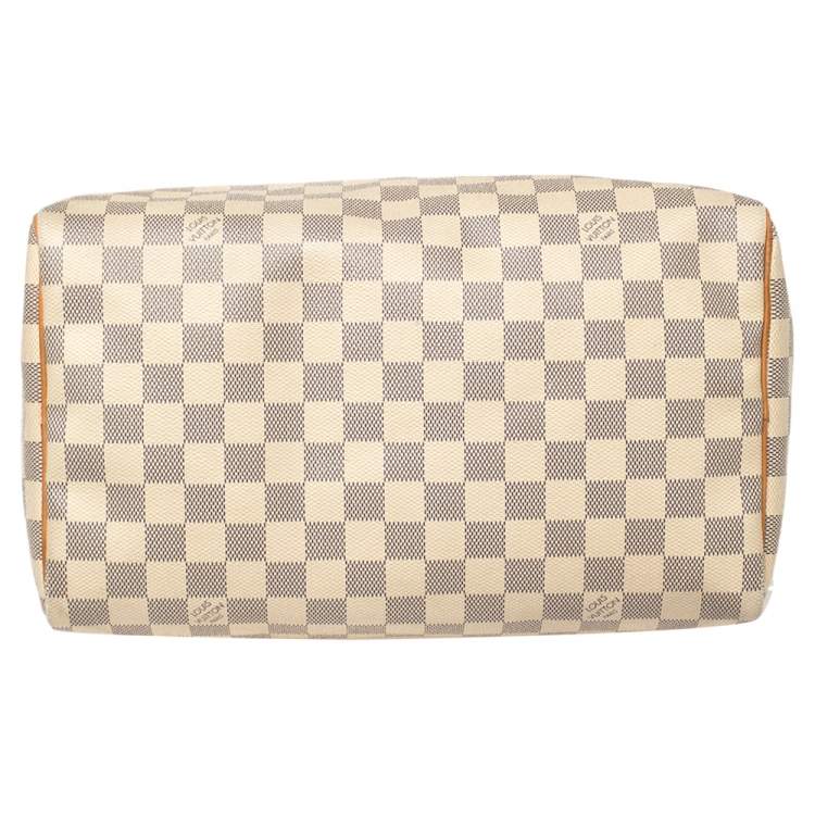مملوكة مسبقًا Louis Vuitton Damier Azur Canvas Speedy 30 Bag