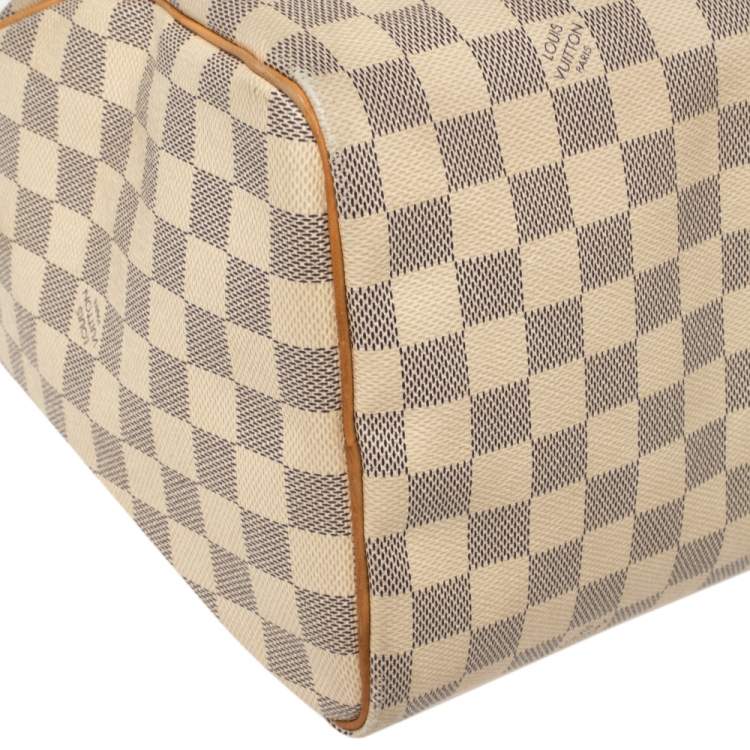 مملوكة مسبقًا Louis Vuitton Damier Azur Canvas Speedy 30 Bag