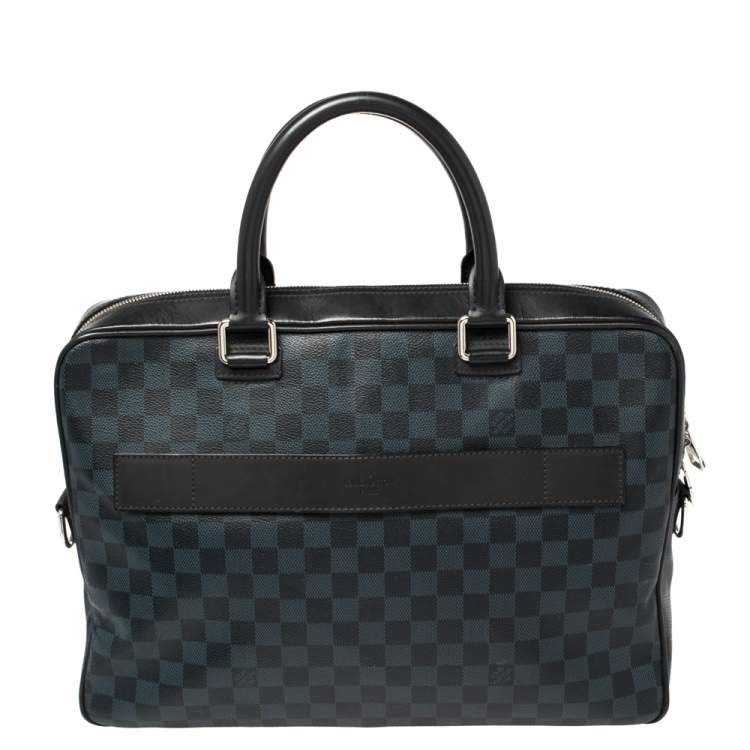 Pre Owned Louis Vuitton Damier Graphite Canvas Steeve Briefcase Bag