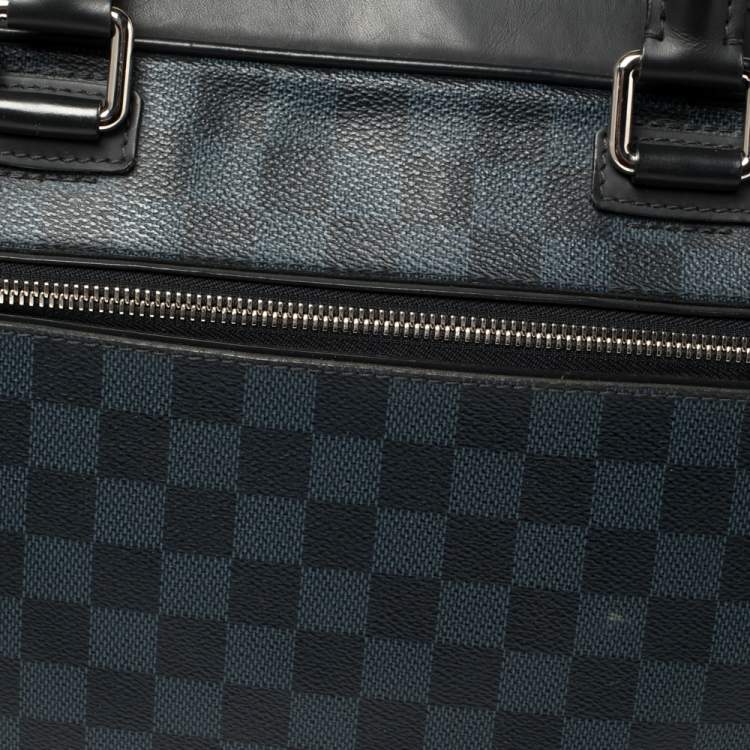 Pre Owned Louis Vuitton Damier Graphite Canvas Steeve Briefcase Bag