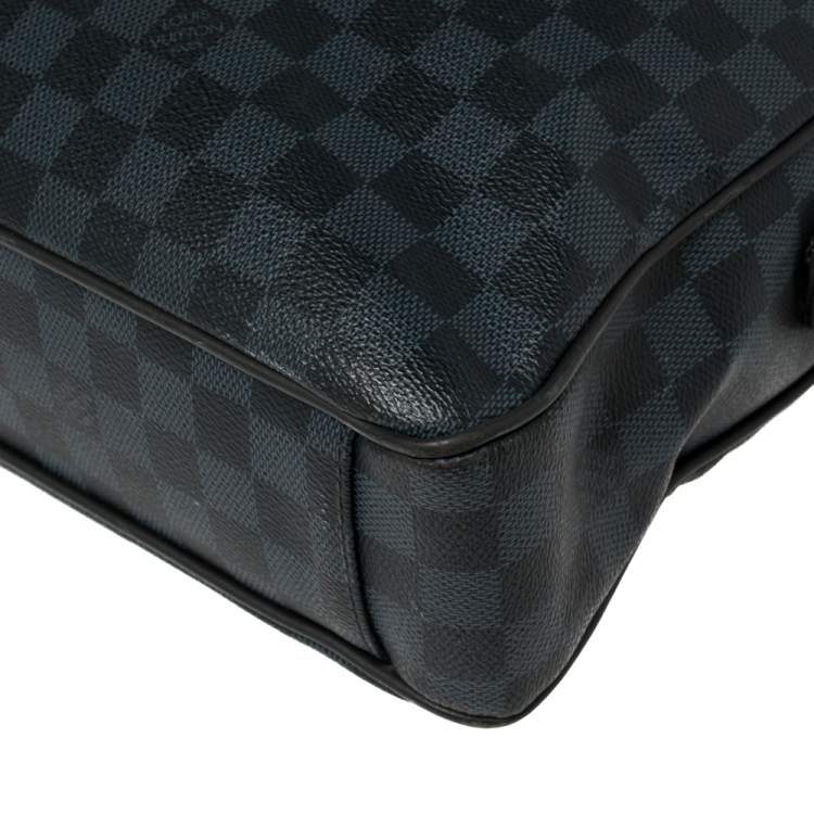 Pre Owned Louis Vuitton Damier Graphite Canvas Steeve Briefcase Bag