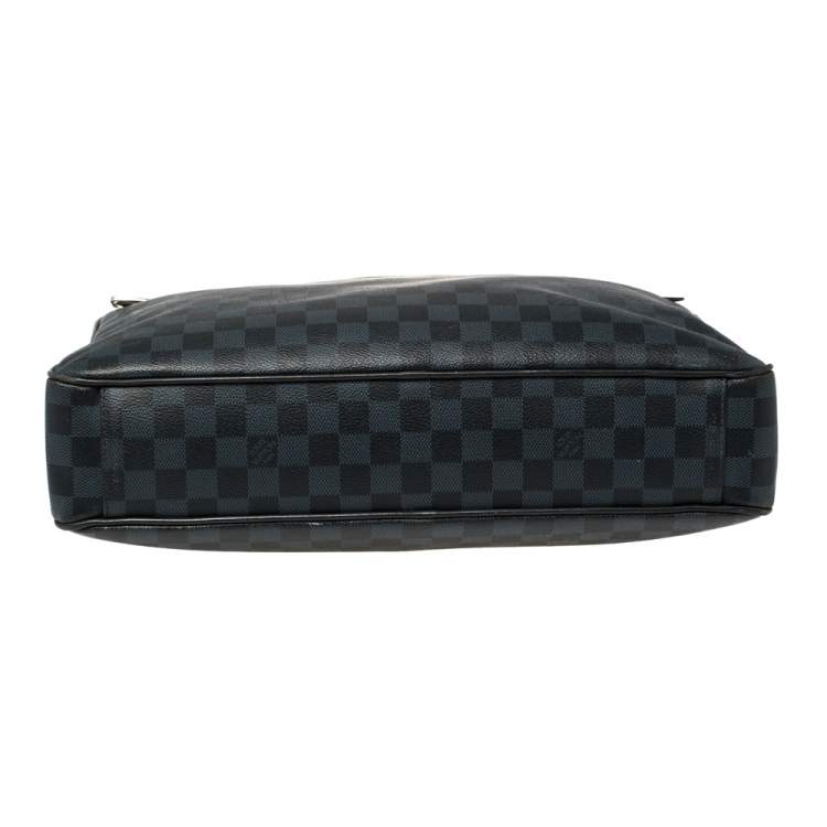Pre Owned Louis Vuitton Damier Graphite Canvas Steeve Briefcase Bag
