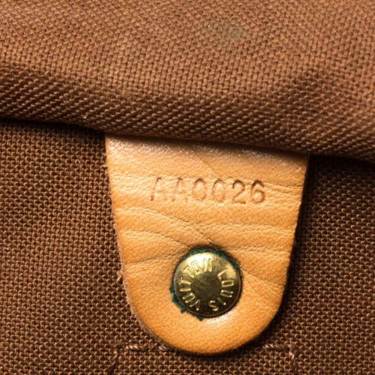 مملوكة مسبقًا Louis Vuitton Monogram Canvas Speedy 35 Bag