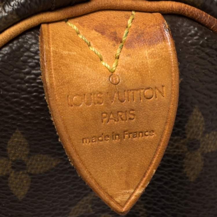 مملوكة مسبقًا Louis Vuitton Monogram Canvas Speedy 35 Bag