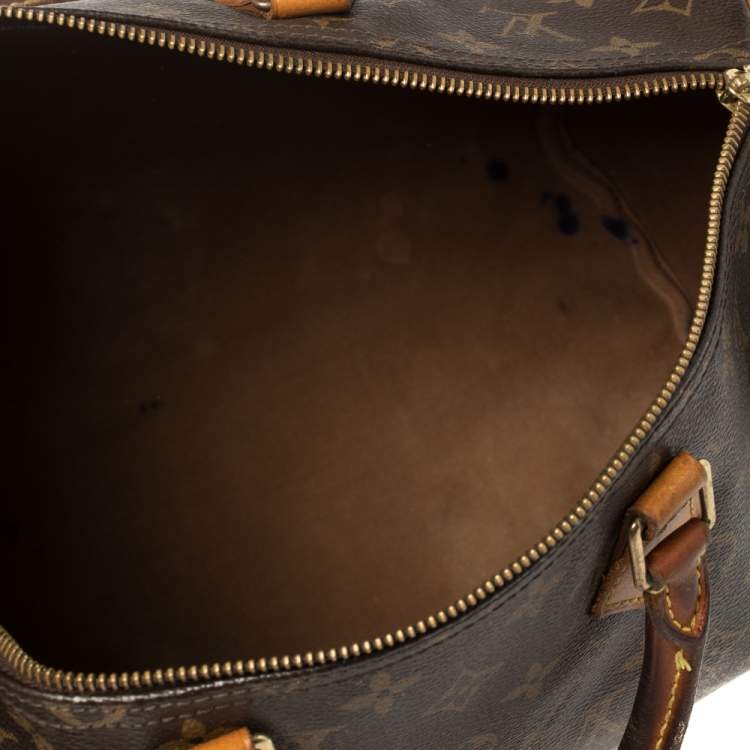 مملوكة مسبقًا Louis Vuitton Monogram Canvas Speedy 35 Bag