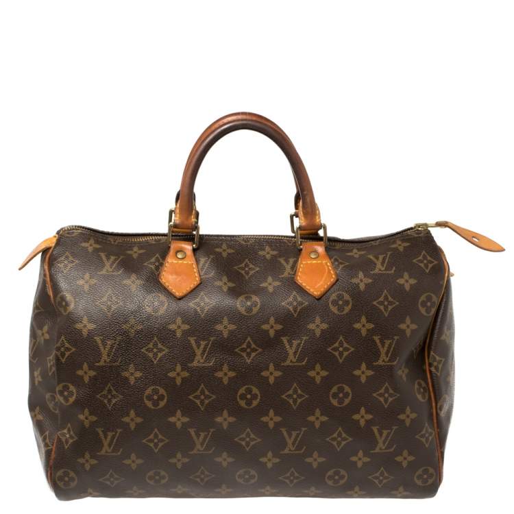 مملوكة مسبقًا Louis Vuitton Monogram Canvas Speedy 35 Bag