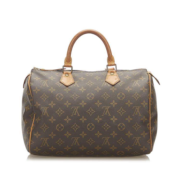 Pre Owned Louis Vuitton Monogram Canvas Speedy 30 Bag