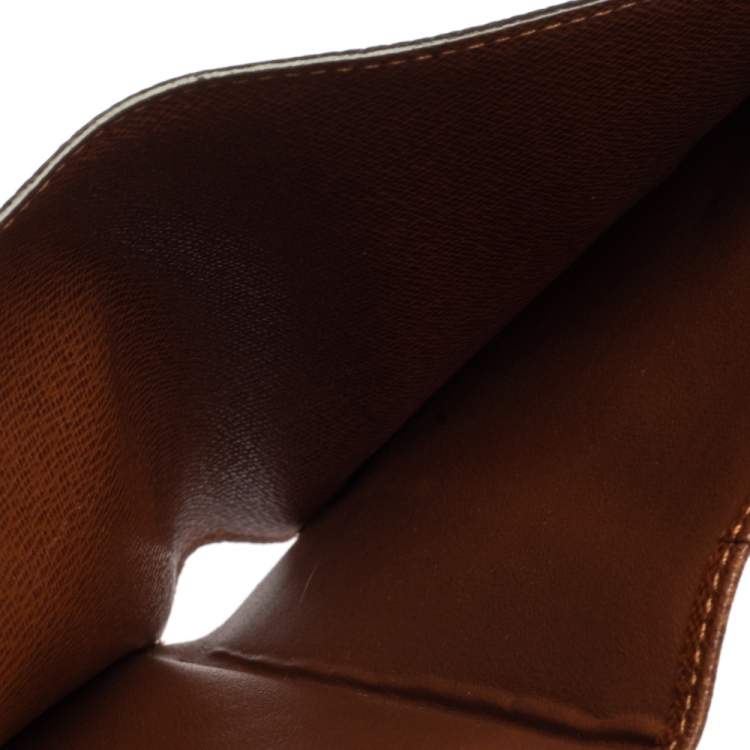 Pre Owned Louis Vuitton Monogram Sarah International Tri-fold Wallet