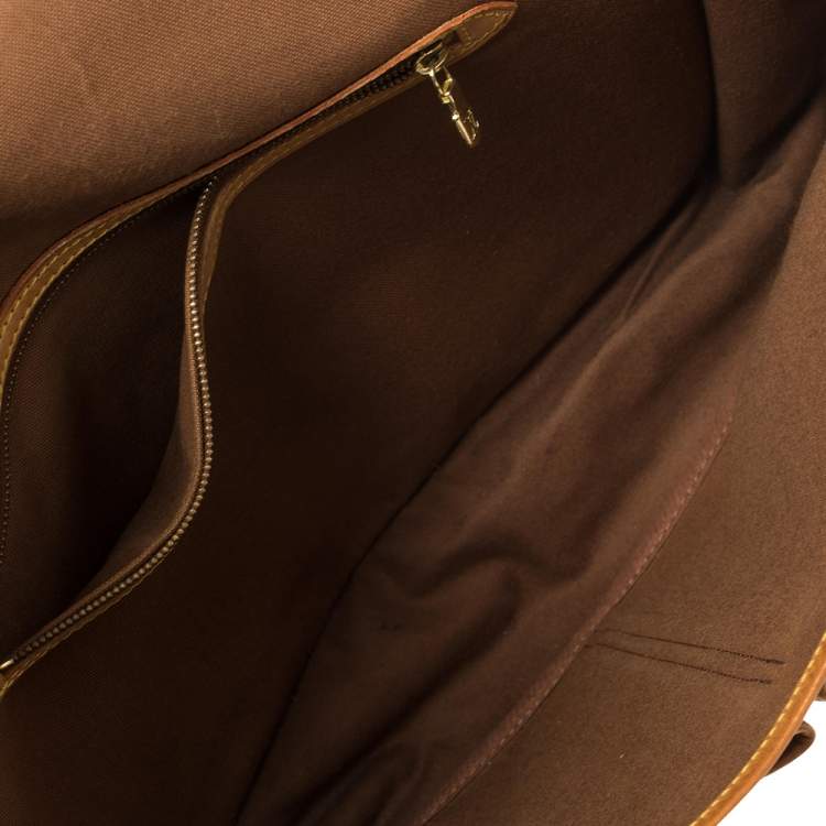 Pre Owned Louis Vuitton Monogram Canvas Sac Gibeciere GM Bag