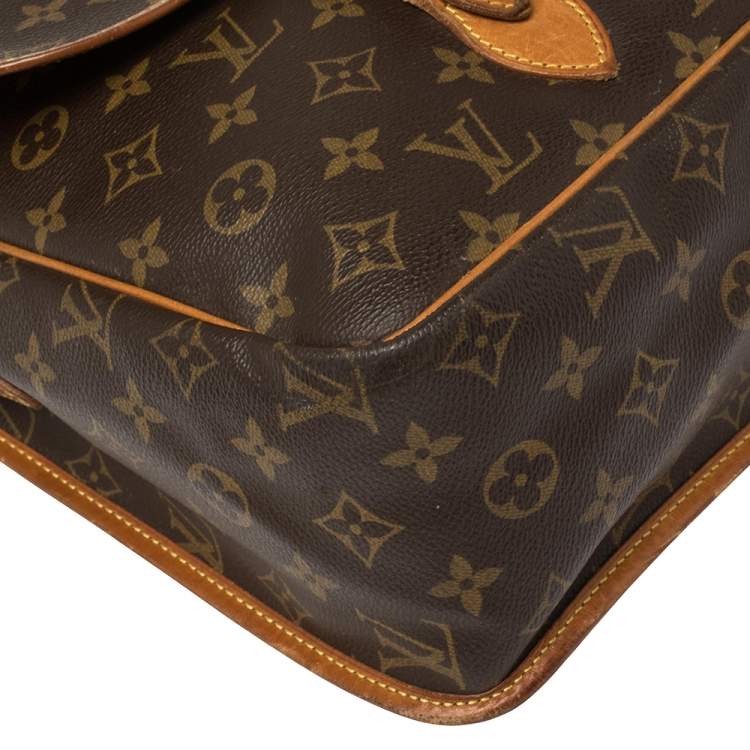 Pre Owned Louis Vuitton Monogram Canvas Sac Gibeciere GM Bag