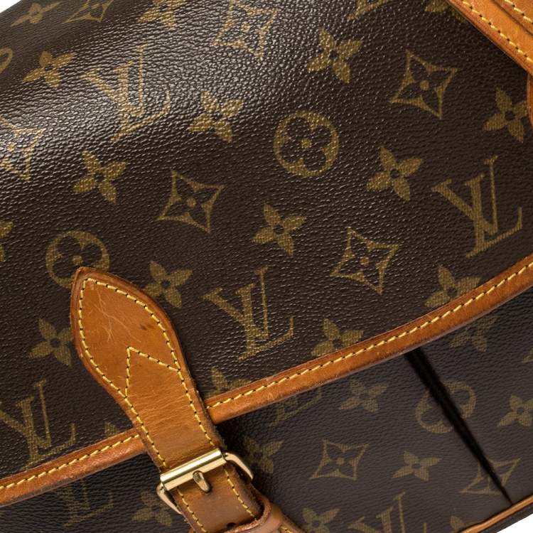 Pre Owned Louis Vuitton Monogram Canvas Sac Gibeciere GM Bag