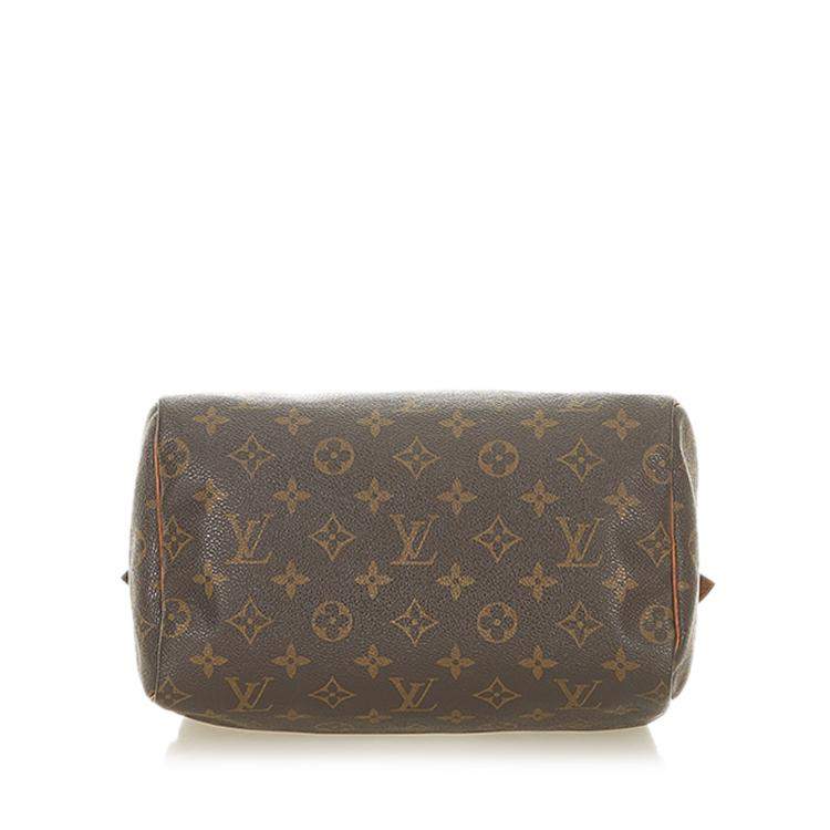 Pre Owned Louis Vuitton Monogram Canvas Speedy 25 Bag