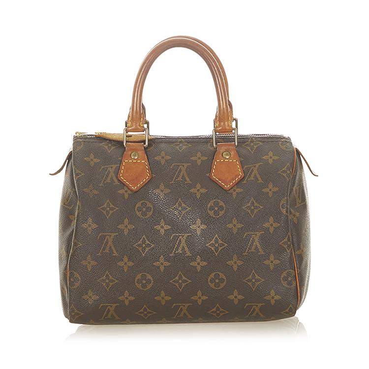 Pre Owned Louis Vuitton Monogram Canvas Speedy 25 Bag