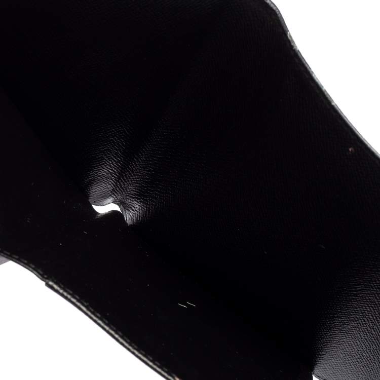 مملوكة مسبقًا Louis Vuitton Black Epi Leather Joey Wallet