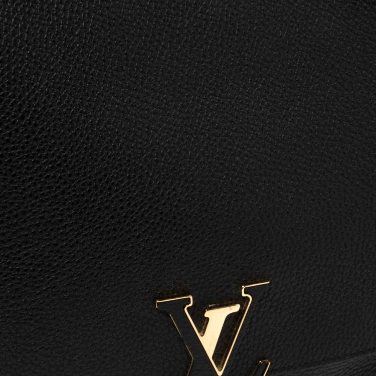 Pre Owned Louis Vuitton Black Leather Volta Bag