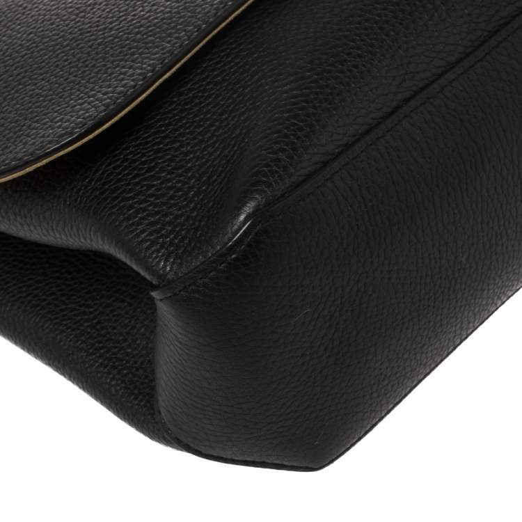 Pre Owned Louis Vuitton Black Leather Volta Bag