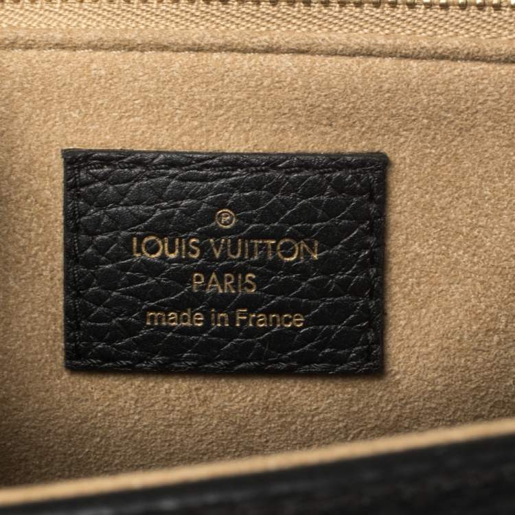 Pre Owned Louis Vuitton Black Leather Volta Bag