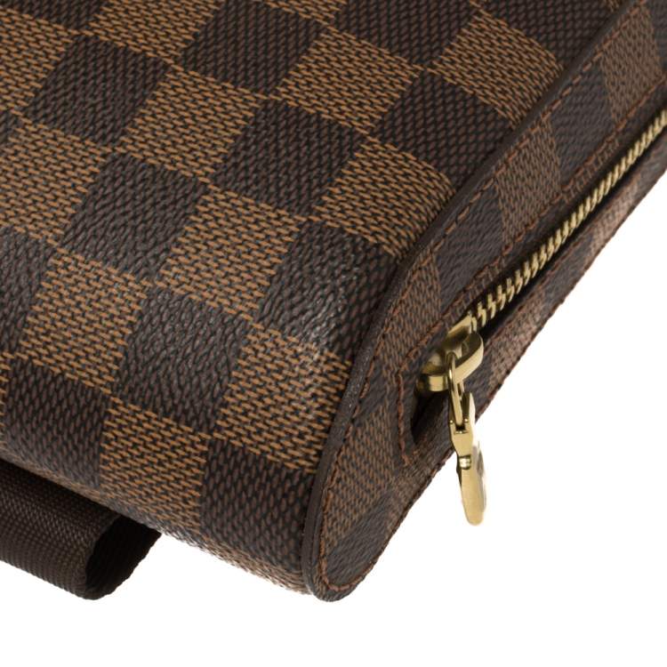 مملوكة مسبقًا Louis Vuitton Damier Ebene Canvas Geronimos Belt Bag