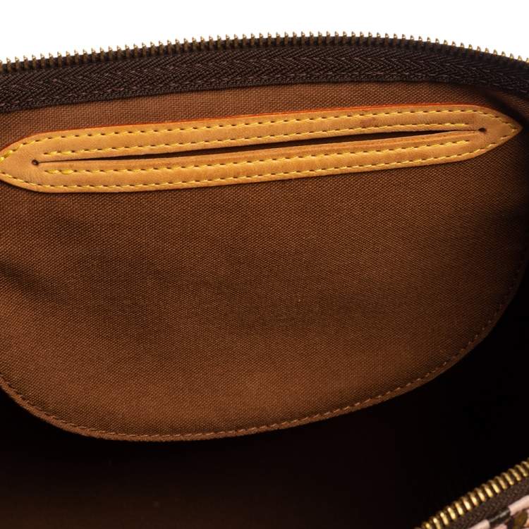 Pre Owned Louis Vuitton Monogram Canvas Richard Prince Watercolor Aquarelle Speedy 35 Bag