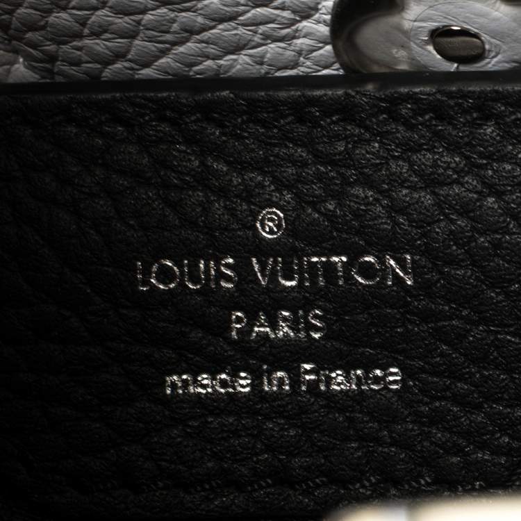 Pre Owned Louis Vuitton Multicolor Taurillon Leather Capucines MM Bag