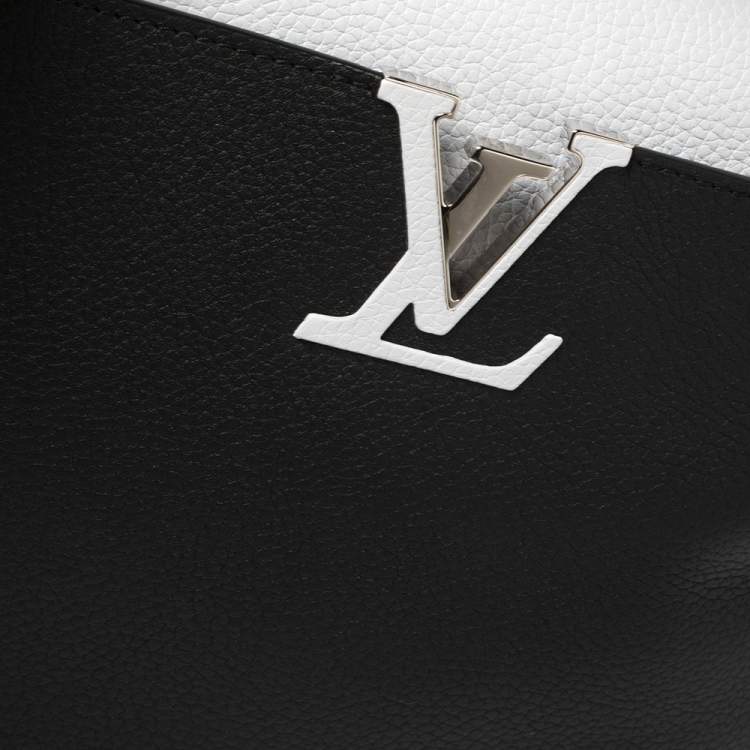 Pre Owned Louis Vuitton Multicolor Taurillon Leather Capucines MM Bag