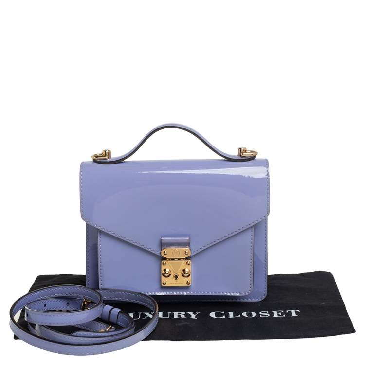 مملوكة مسبقًا Louis Vuitton Lilas Vernis Leather Monceau BB Bag