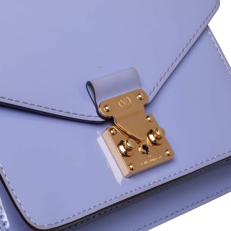 مملوكة مسبقًا Louis Vuitton Lilas Vernis Leather Monceau BB Bag
