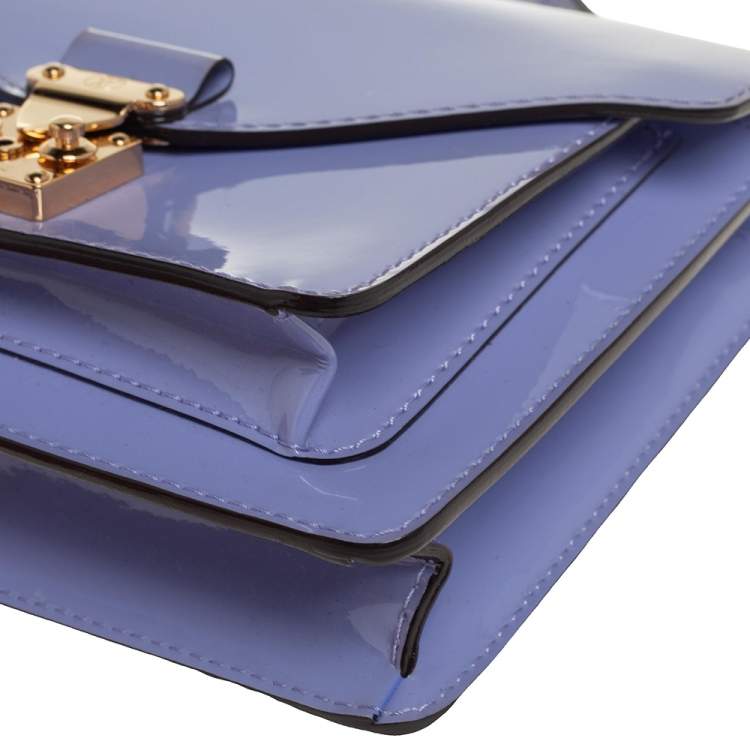 مملوكة مسبقًا Louis Vuitton Lilas Vernis Leather Monceau BB Bag