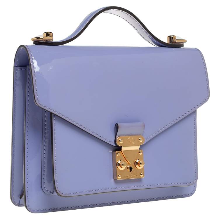 مملوكة مسبقًا Louis Vuitton Lilas Vernis Leather Monceau BB Bag