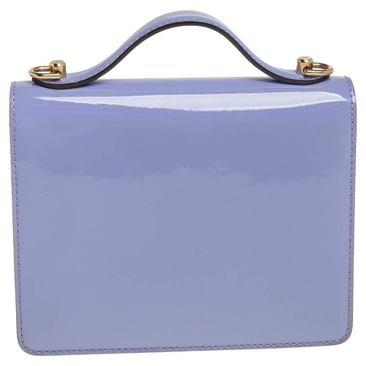 مملوكة مسبقًا Louis Vuitton Lilas Vernis Leather Monceau BB Bag