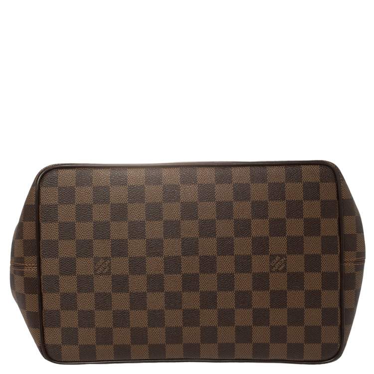 Pre Owned Louis Vuitton Damier Ebene Canvas Bergamo MM Bag